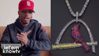 Metro Boomin’s Just Copped A New Diamond Chain From Eliantte💎💧💦 [upl. by Ennovad]