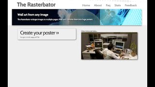 Cómo usar el Rasterbatornet para hacer pósters y banners para tu salón de clases [upl. by Largent]