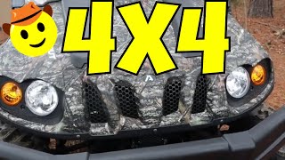 AXIS 500 4X4 UTV SIDE BY SIDE REVIEW [upl. by Edyaj]