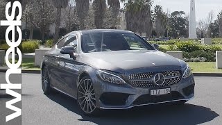 MercedesBenz CClass Coupe video review  Wheels Australia [upl. by Hortensia69]