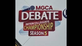 Debate Intercollegiate Championship UAE Dubai Renjith Murali amp Team represents MG College Trivandrum [upl. by Menendez772]