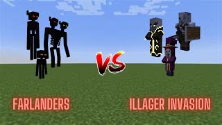 Farlanders Vs Illager Invasion [upl. by Oswal]