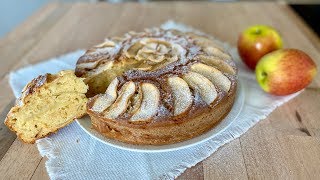 Torta di Mele allo Yogurt utilizzando il vasetto come misurino  ricetta super facile [upl. by Haerb570]