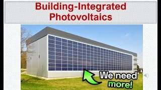 Building Integrated Photovoltaics Solar Panels in Building Design Architectural solar panels [upl. by Edholm464]