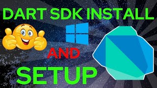 😨😨How to Install amp Setup Dart SDK on Windows ❓ Dart installation✅ Dart PATH amp Environment setup🌟🌟 [upl. by Porett]