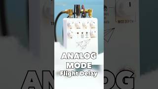 Analog mode of the new Flight Delay jhspedals guitar delaypedal [upl. by Ahseniuq71]