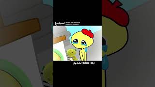 103  Bob crying while sleeping😴👻👻  myghostfriend animation shorts dsand anime cute [upl. by Amias291]