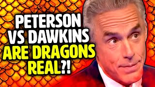 Jordan Peterson DEBATES Richard Dawkins tries to convince him dragons are real [upl. by Assenad]