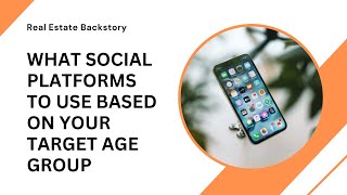 What Social Platforms to Use Based on Your Target Age Group [upl. by Millburn676]