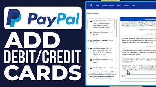 Why Cant I Add My DebitCredit Cards To My PayPal Account PayPal Link Debit Card Error [upl. by Ericha80]