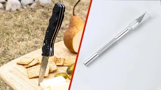 Pen Knife vs Pocket Knife  Which Is Better To Use [upl. by Nolrah]