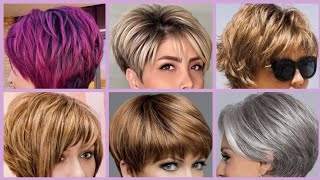 Beautiful And Trendy HairStyles For Neck HairTrendy Short HairStyles For Round Faces20241top [upl. by Nairb]