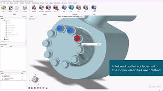 Altair Inspire Featured Workflows Fluid Flow Setup and Visualization [upl. by Kapeed155]