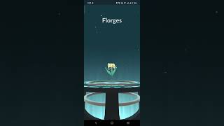 Floette into Florges pokemongo pokemon pokemoncaught evolution 1000subscriber 100ivpokemons [upl. by Risteau647]