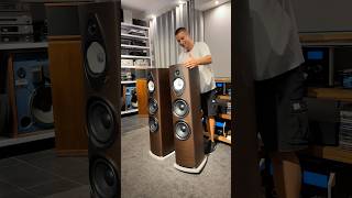 Sonus faber Sonetto VIII unboxing audiocostruzioni vinyl audiophile hifiaudio [upl. by Ritch]