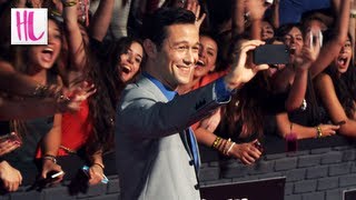 Joseph GordonLevitt Takes A Selfie At VMAs 2013 [upl. by Henriha492]