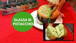 Come fare la glassa al pistacchio [upl. by Nimad]