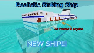 Roblox Obby Creator Cruise Ship Disaster Trailer [upl. by Nuhsed48]