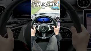 2022 Mercedes Benz c class c220d T  pov test drive mercedes benz mercedesbenz [upl. by Henarat]