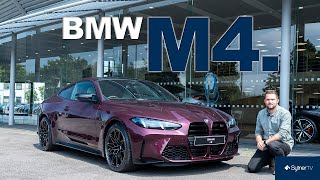 NEW 2025 BMW M4 Competition LCI  First Drive 4K [upl. by Zizaludba692]