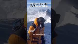 A day in life of a everest hiker shortvideo shorts everest everesthike [upl. by Eynenihc]