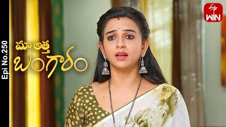 Maa Attha Bangaram  1st December 2023  Full Episode No 250  ETV Telugu [upl. by Ttej864]