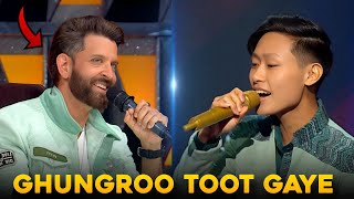 Ghungroo  Obom Tangu Performance Hrithik Roshan Arijit Singh Vishal amp Shekhar Reaction [upl. by Vesta138]