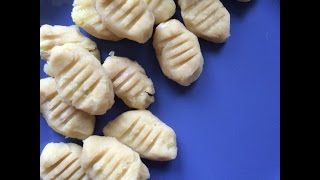 Vegane Gnocchi formen  How NOT to [upl. by Meehyr]