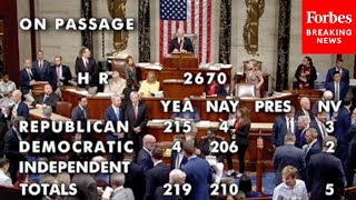 BREAKING NEWS House Votes To Pass National Defense Authorization Act Despite Democratic Objections [upl. by Miuqaoj695]