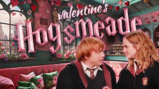 💕Hogsmeade Valentines 🧁☕️ Madam Puddifoots Tea Shop ⋆ Harry Potter inspired Ambience amp Soft music [upl. by Adnarb]