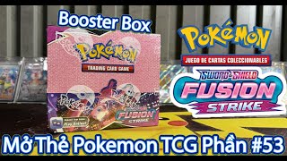 Lần Đầu Mở Thẻ Pokemon TCG Fusion Strike Booster Box Full 36 Pack [upl. by Sadler]