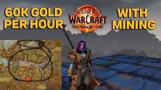 60K GOLD PER HOUR With MINING In War Within [upl. by Howenstein80]