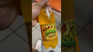 Trying a Jamaican BIGGA soda for the first time in the airport 🇯🇲 [upl. by Aicitel]