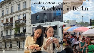 Living in Berlin Diaries  Foodie content creators day in my life realistic what to dos and tips [upl. by Edmea963]