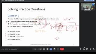 NPTEL LIVE SESSIONS  Fundamentals of Convective Heat Transfer  Week 5 [upl. by Atinehs560]