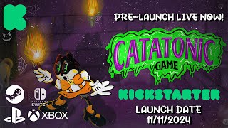 CATATONIC GAME  Kickstarter PreLaunch Trailer [upl. by Tichon432]