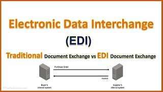 What is EDI in eCommerce  Electronic Data Interchange  Simply Explain [upl. by Ariayek659]