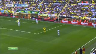 La Liga 27 09 2014 Villarreal vs Real Madrid  HD  Full Match  Rusian Commentary [upl. by Haram]