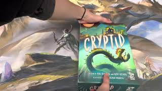 Cryptid board game unboxing [upl. by Aldarcie]