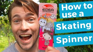 How to use a Skating Spinner to Spin Off Ice [upl. by Chiang]