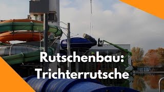 Wie entsteht die Trichterrutsche Twist im Nettebad Osnabrück [upl. by Aracot]