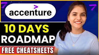 10 DAYS ROADMAP OF ACCENTURE  Accenture Complete Preparation accenturepreviousyearquestions job [upl. by Leirbaj]