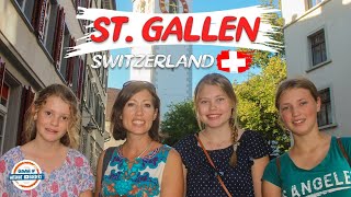 Visiting St Gallen Switzerland’s City with a 1300 Year Old Library  98 Countries with 3 Kids [upl. by Attenahs]