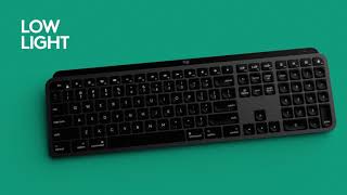 Logitech MX Keys for Mac Advanced Wireless Illuminated Keyboard [upl. by Diane]