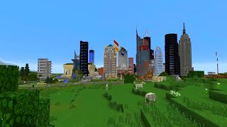 Minecraft server flight  EarthMC [upl. by Enia337]