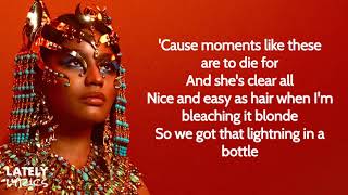 Nicki Minaj Majesty ft EminemampLabrinth Lyrics [upl. by Erena]