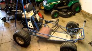 5 to 11 HP Go Kart Engine swap Part 3 [upl. by Thill]