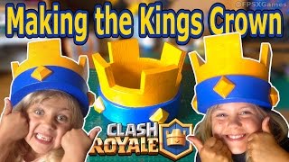 Making a Clash Royale Kings Crown [upl. by Angil]