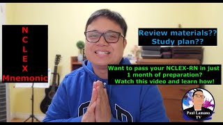 Pass the NCLEXRN in 1 month of preparation using the Mnemonic NCLEX [upl. by Toulon604]