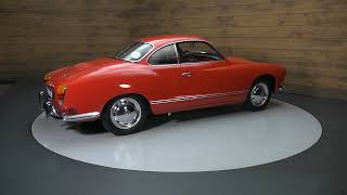 Volkswagen Karmann Ghia Coupe  Restored  European car  1970 VIDEO wwwERclassicscom [upl. by Enyawed]